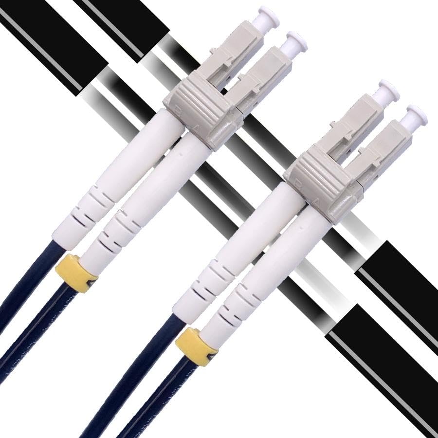 Elfcam® - Cavo In Fibra Ottica OM3 LC/UPC A LC/UPC Multimodale Duplex 50/125um LSZH (30 M, Confezione Da 1