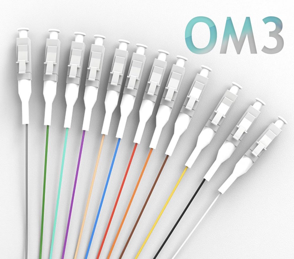 Câble Fibre Optique MPO Femelle Vers 4x LC/UPC Duplex OM3 50/125um (8 Fibres) | Pour Connexion 40G/100G En Datacenter | Longueur 5m