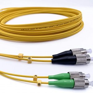 Câble à Fibre Optique FC/PC à FC/APC OS2 Duplex (Ref:3003)