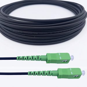Câble à Fibre Optique en Acier Blindé SC/APC à SC/APC OS2 Simplex (Ref:1366)