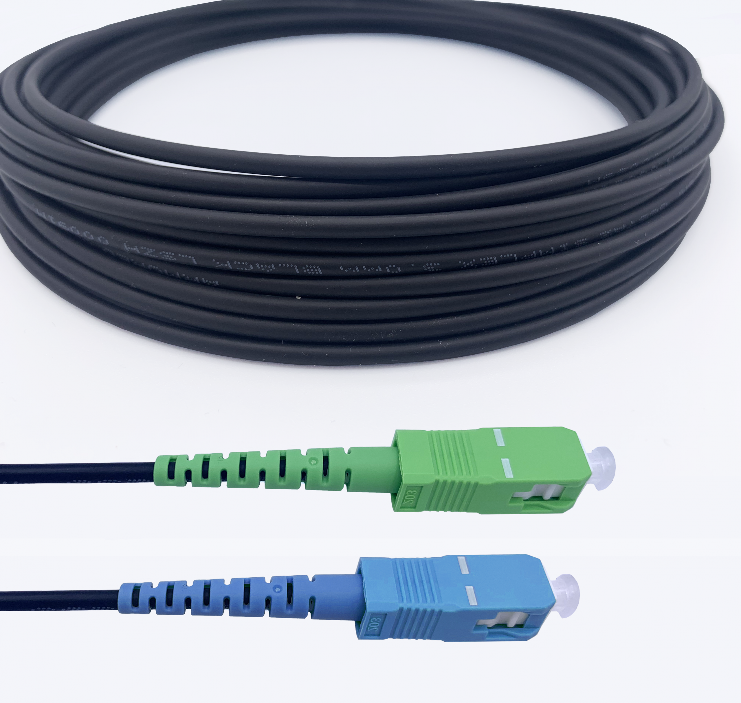 Cable fibre optique Simplex monomode 5M