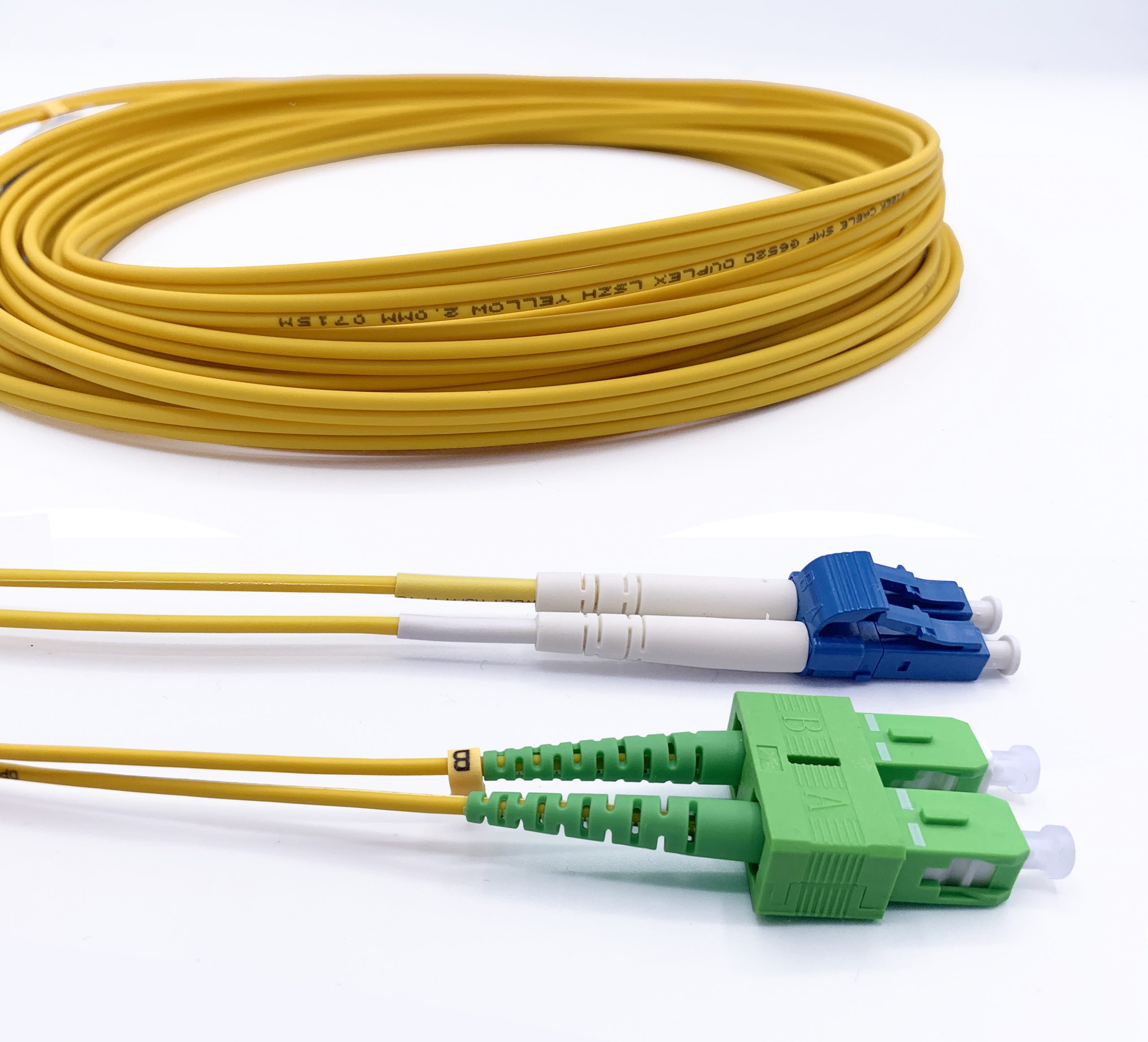 Cable de Fibra Óptica SC/UPC a SC/UPC OS2 Simplex (Ref:5340) – Elfcam -  Especialista en Soluciones de Fibra