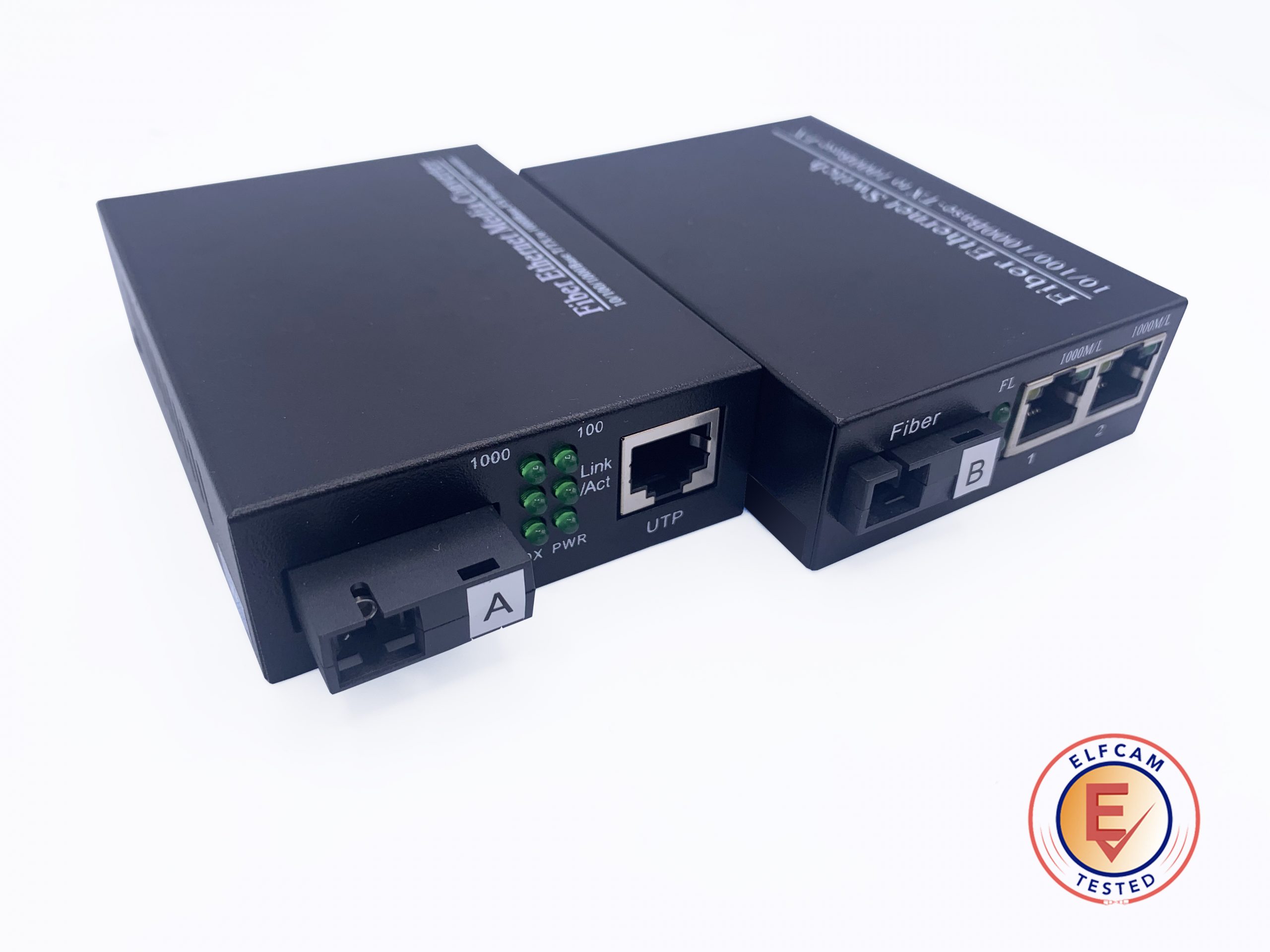 Khall Gigabit Switch 1 fibre 8 ports Ethernet monomode double fibre  convertisseur Gigabit adaptatif pour la conversion de signal, commutateur à  fibre optique 1 port, commutateur Gigabit 