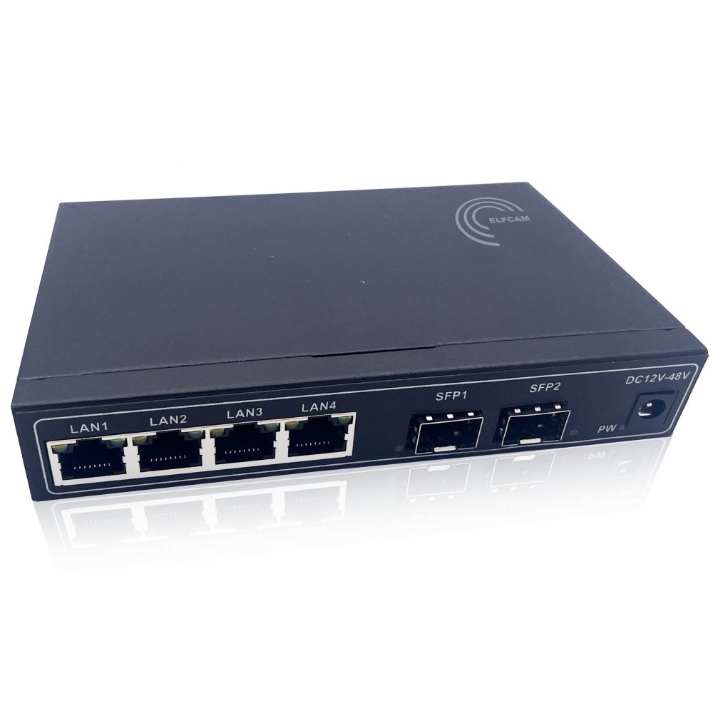 Switch, 12-Port, Gigabit Ethernet, PoE++, SFP+
