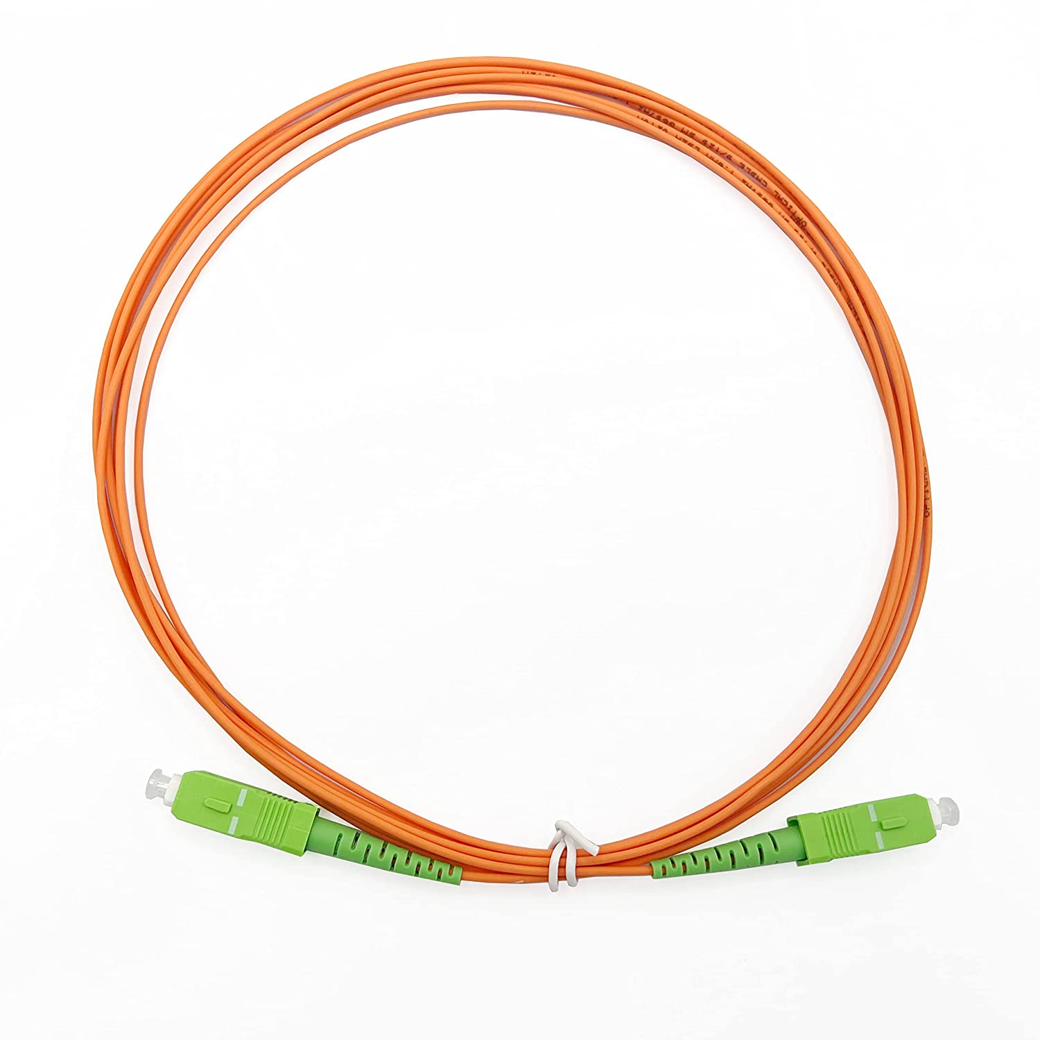 Cable Fibra Óptica LC / PC - SC / APC Monomodo Simplex OS2 9 / 125 µm 20 m