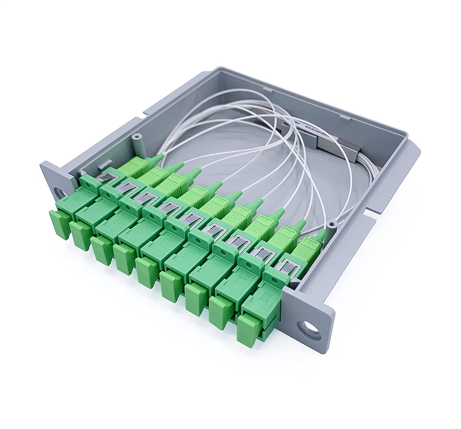 Séparateur Fibre Optique PLC 1x32 LC/APC - Monomode, Faible Perte, Pour Réseaux FTTH