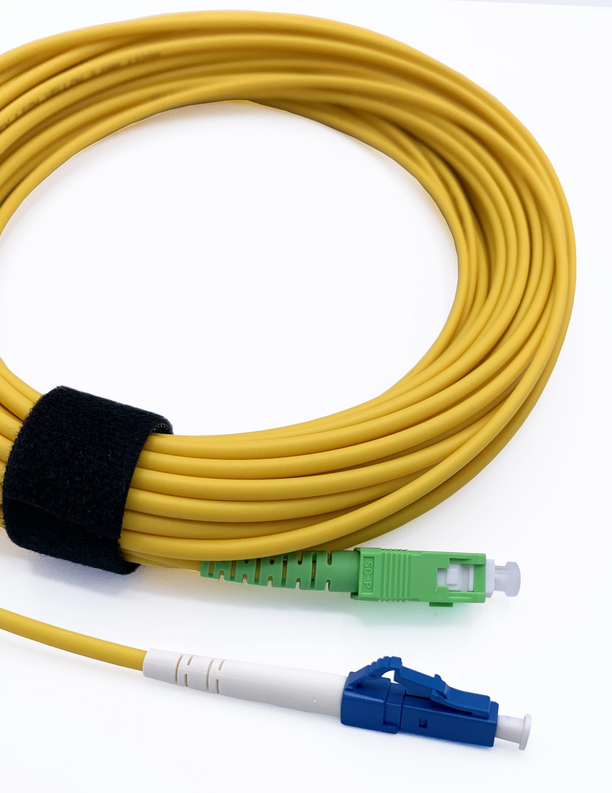 Cable Fibra Óptica Blindado SC / APC - SC / APC Monomodo Simplex 9
