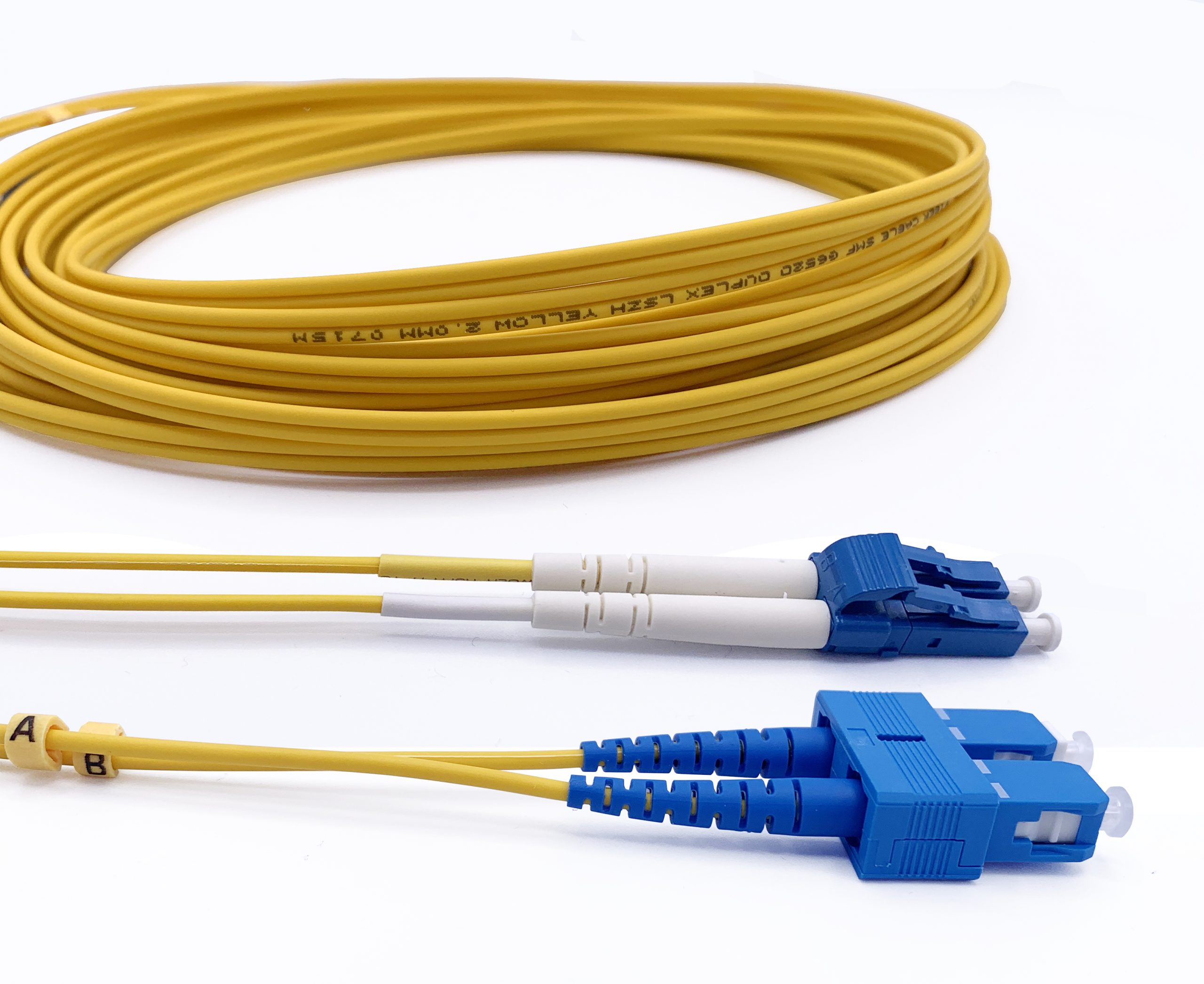 Câble à Fibre Optique SC/UPC á LC/UPC OS2 Duplex(Ref:417) – Elfcam