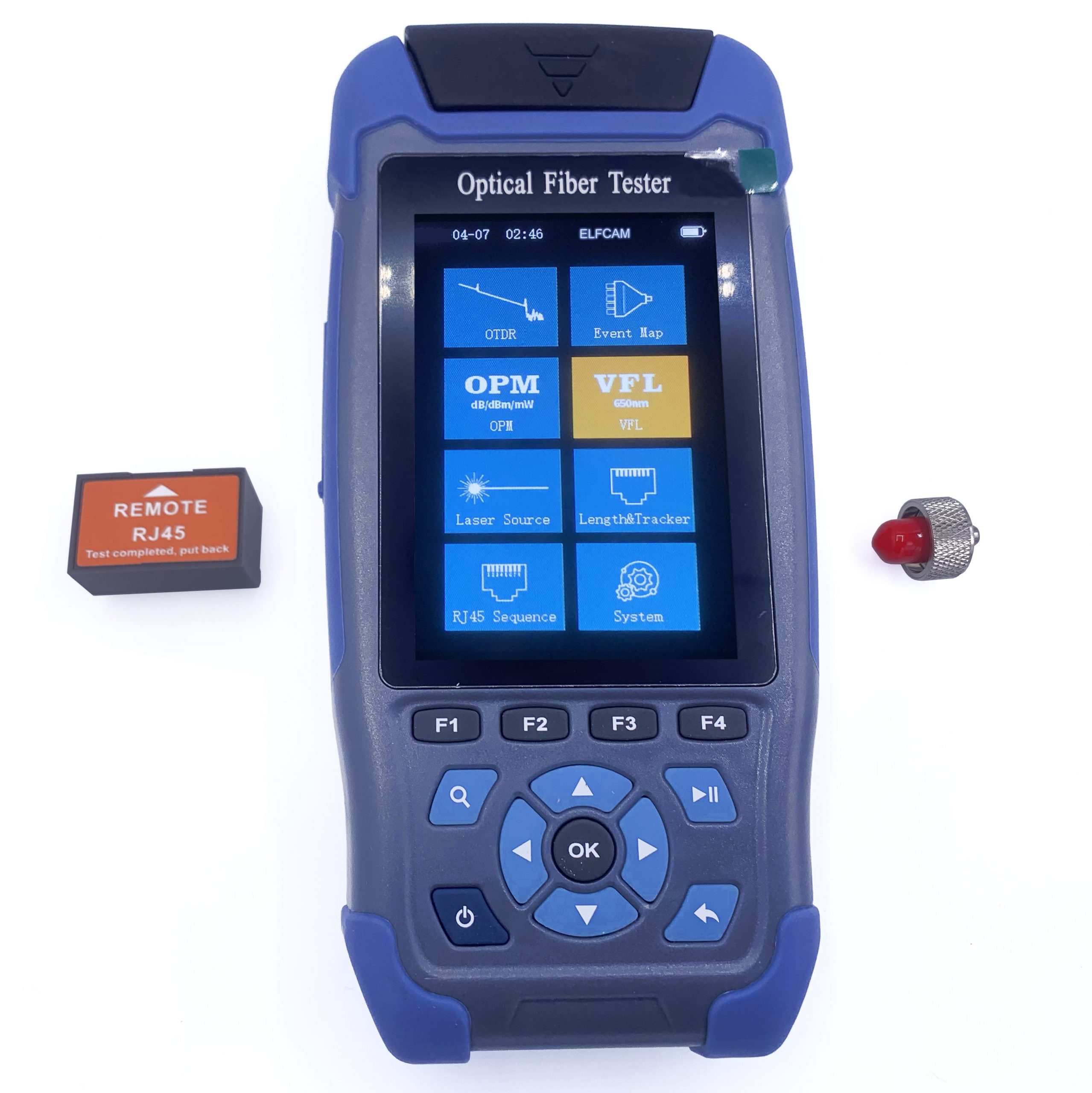 Fibre optique Câble Palm Mini OTDR Testeur de la machine pour FTTH - Chine  Réflectomètre optique, la fibre optique