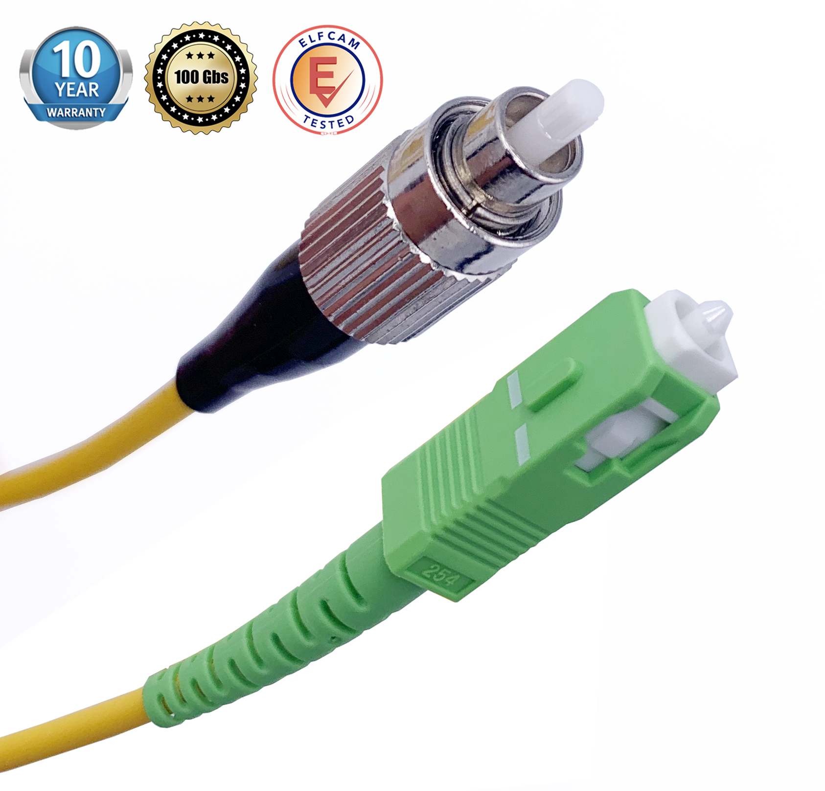 Adaptateur fibre optique PRIVEL FC/PC (femelle) - SC/APC (mâle)