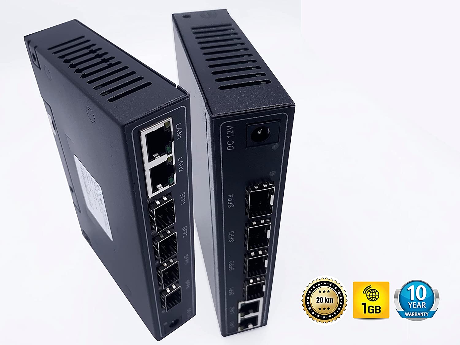 Ethernet Switch avec 2*10GSFP ports+5 Ports 2.5G – Elfcam