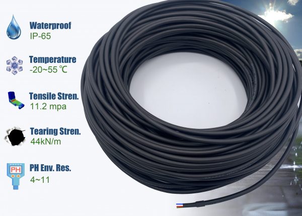 câble fibre optique 5mm