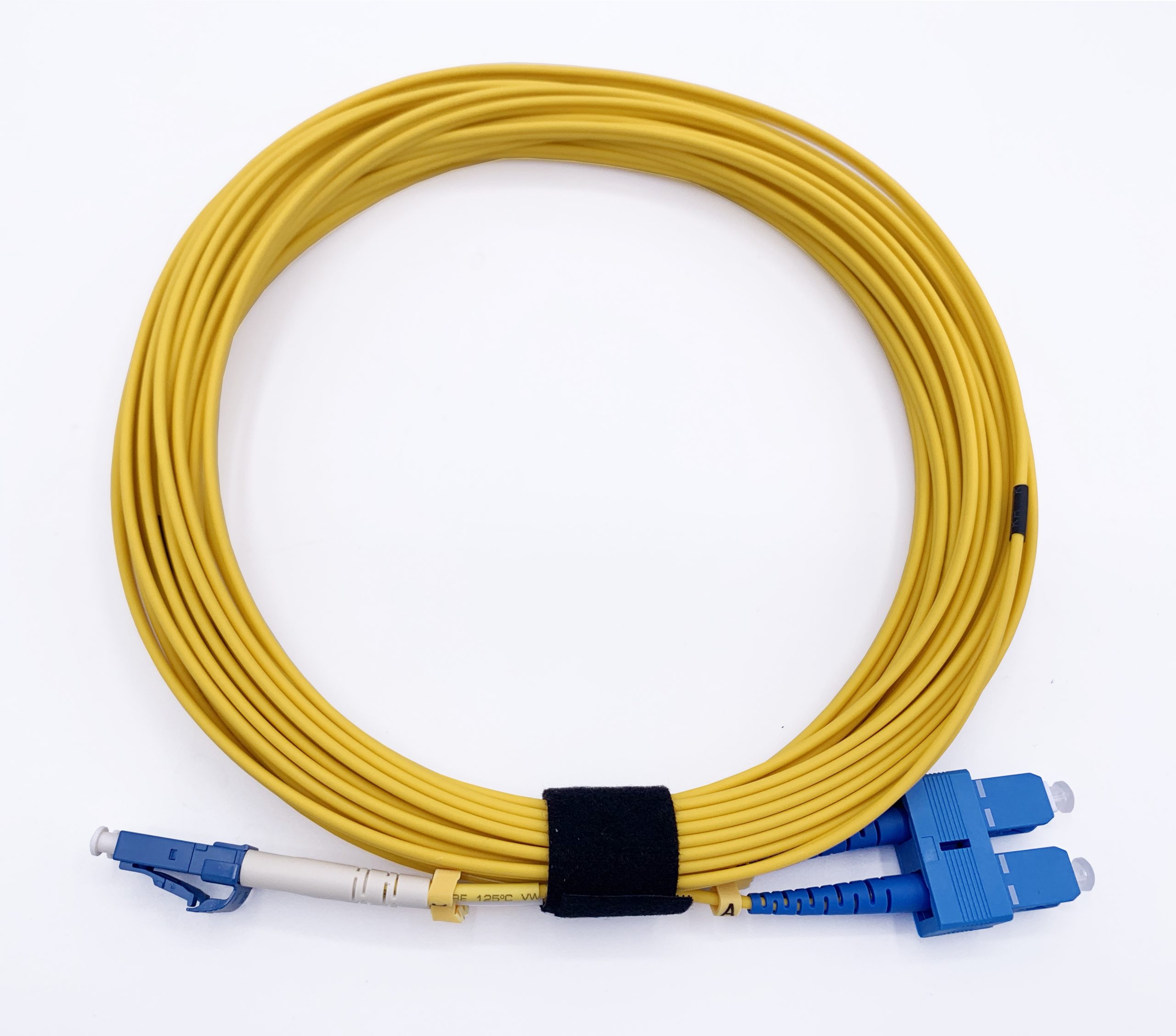 Cable de fibra óptica - Cable amarillo ethernet - Prendeluz