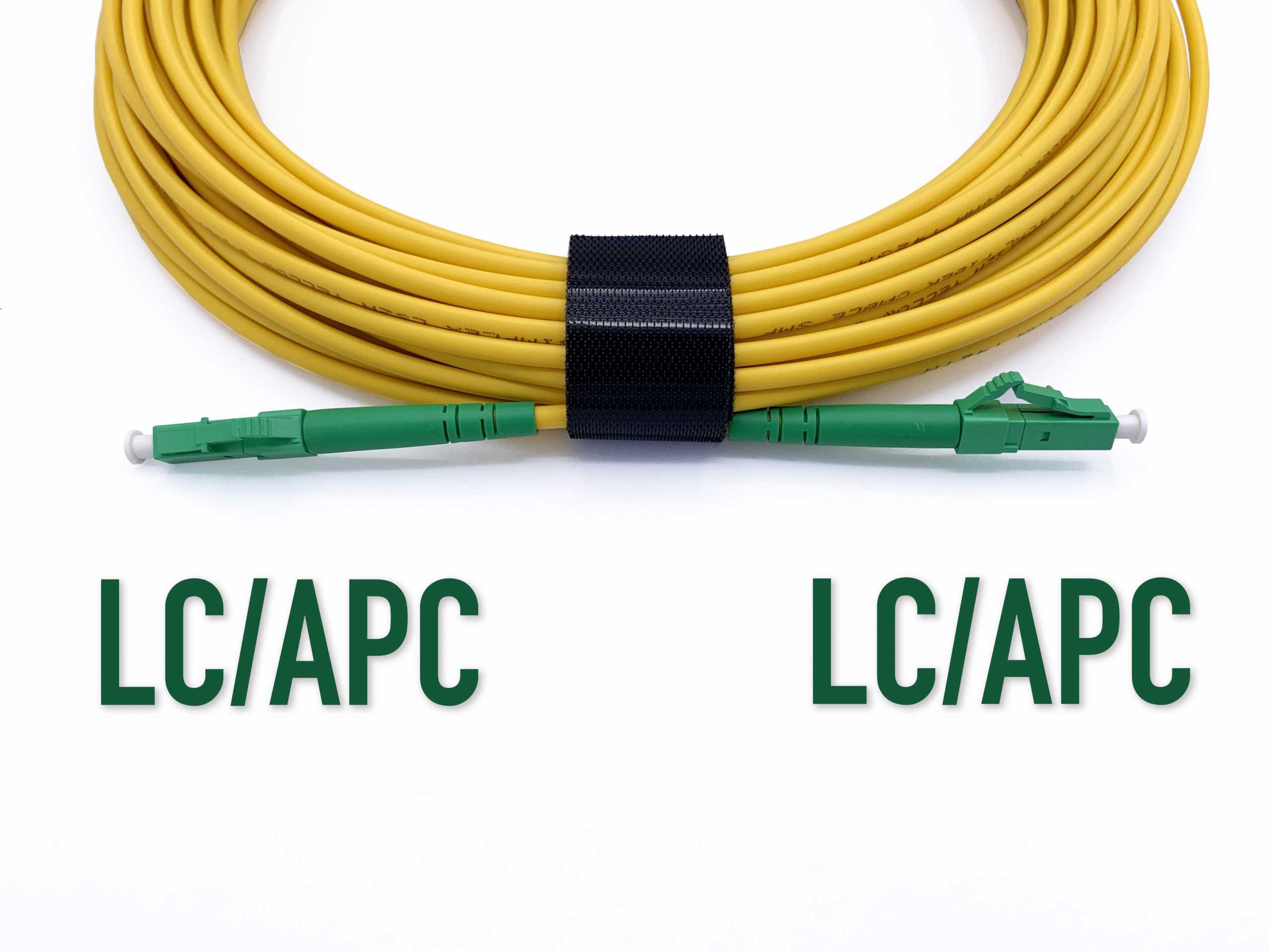 Câble Fibre Optique Extérieur LC/APC Vers LC/APC OS2 Monomode 10m - Diamètre 5,0mm, LSZH, G657A2, Pour Box Internet