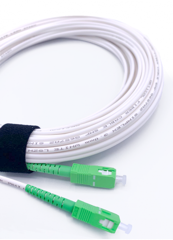 Cordon fibre optique monomode SC/UPC vers SC-APC mâle/mâle pour box fibre  Free 3 mètres - SEDEA - 913622